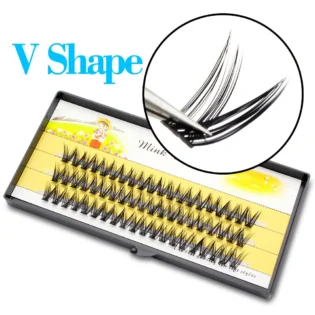 Eyelash Extensions: Big Capacity V Shape for Stunning Looks
