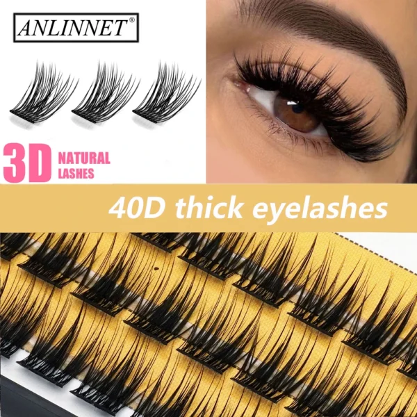 Lashes Clusters - 3D натуральні російські індивідуальні вії