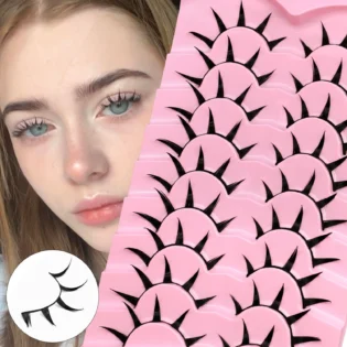 GROINNEYA Manga Lashes: 3D Мink війки для природного вигляду
