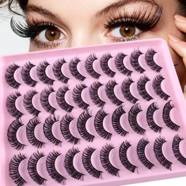 Накладні вії - Fluffy Faux Mink Lashes для природного вигляду