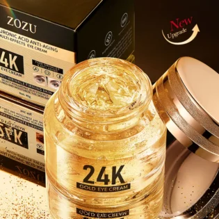 24k Gold Hyaluronic Acid Eye Cream - ефективне вирішення темних кіл під очима
