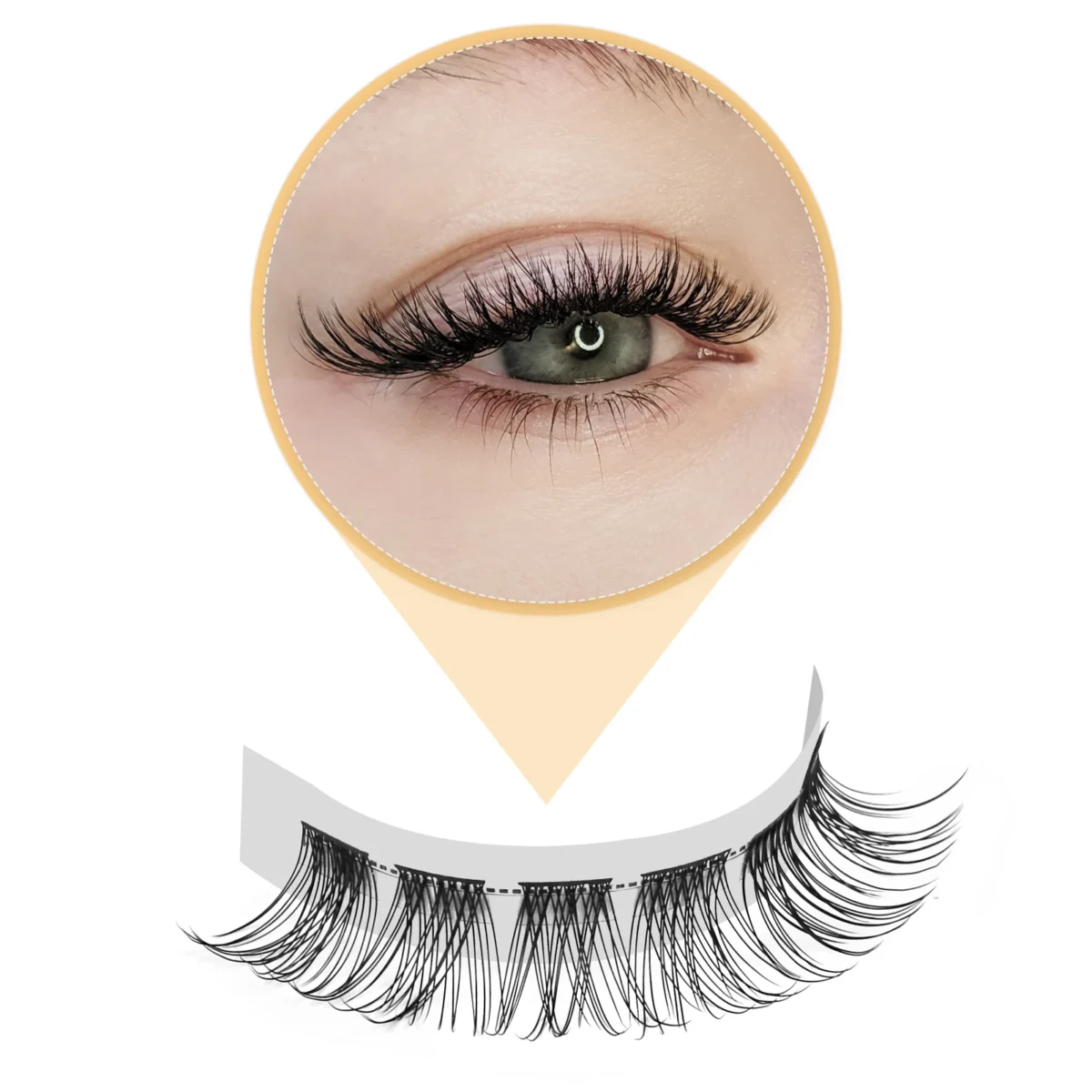 Natural Clusters Eyelash – Ваш ідеальний вибір для об'ємних вій - Зображення 2