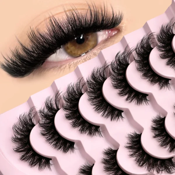GROINNEYA 3D Mink Lashes - Ідеальні Пухнасті Вії для Вражаючого Вигляду