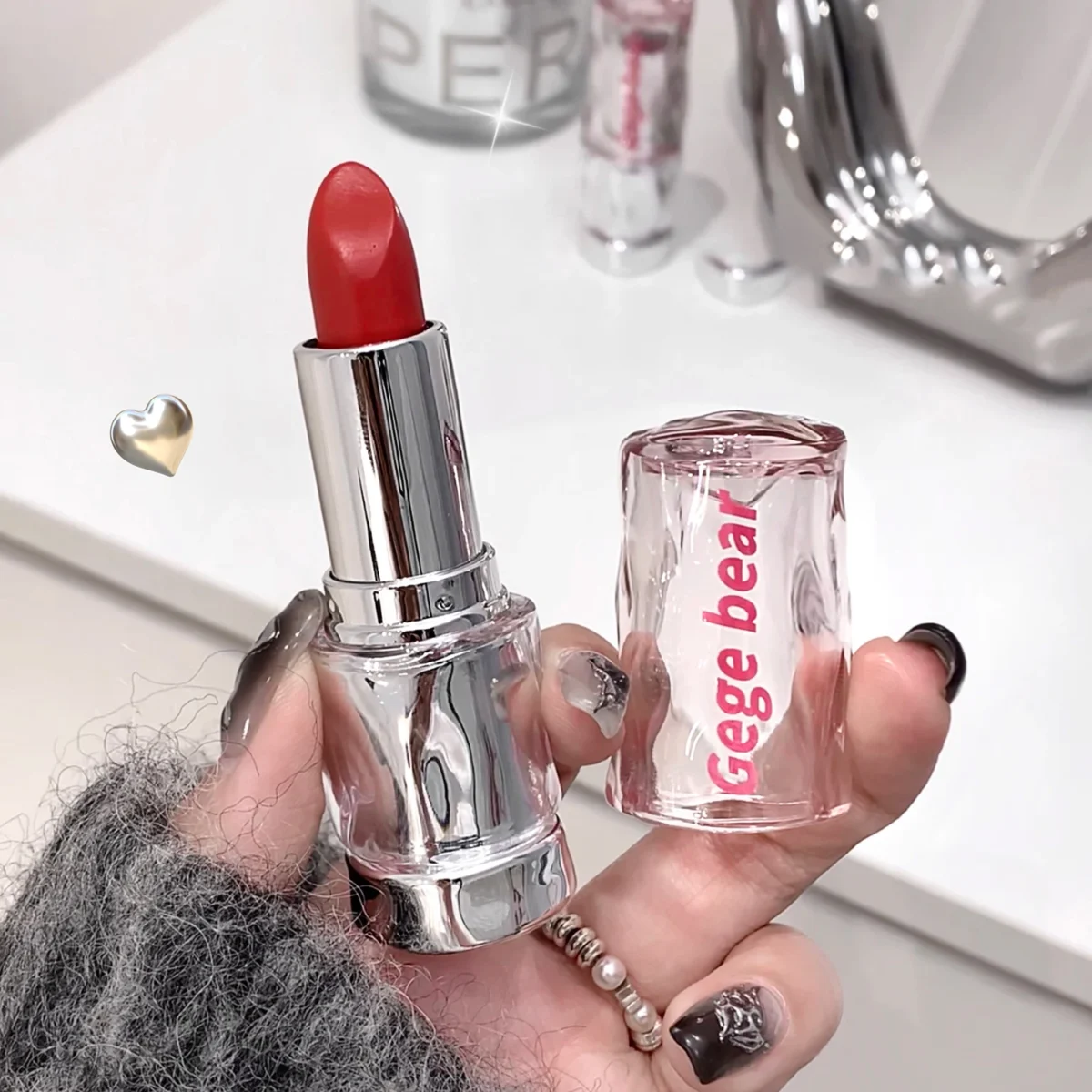 Геже ведмедик: Легкий і прозорий глянцевий блиск для губ - Зображення 2