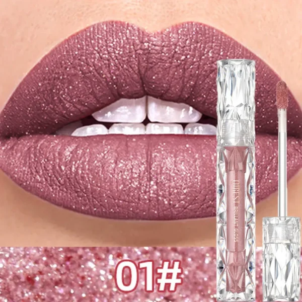 QIBEST Diamond Liquid Lipstick - Ідеальний Матовий Блиск для Губ
