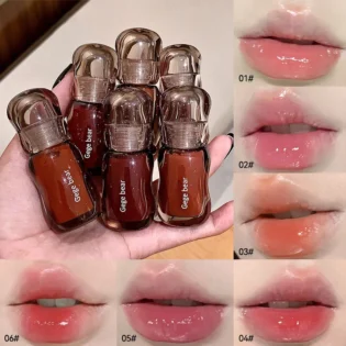Gege Bear Crystal Gloss Lip Tint - Сяючий Блиск для Губ