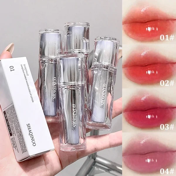 Глос для губ: Mirror water gloss для соковитих та зволожених губ