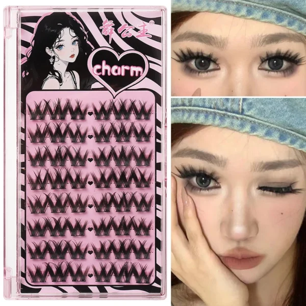 DINGSEN lash clusters - натуральні пучки вій для DIY макіяжу