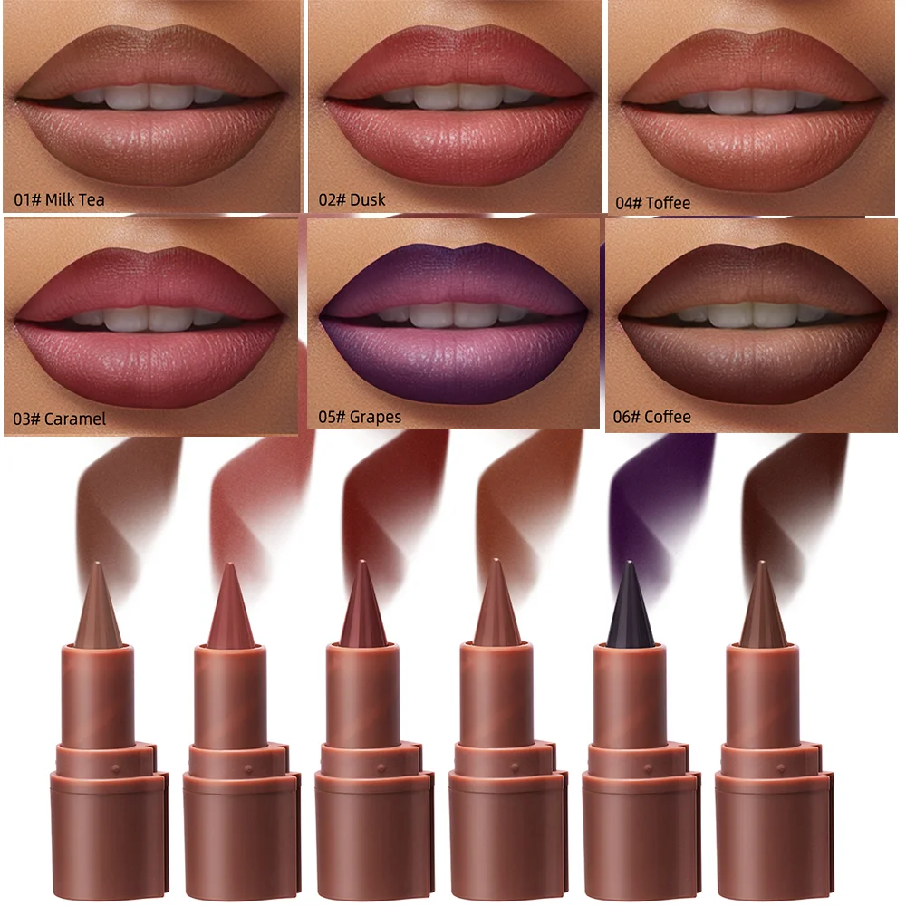 Kf Sfb341d9914db4aaea1fef01ae8b25806y Контурний олівець для губ - Tapered Gradient Lip Liner для ідеального макіяжу - Зображення 1