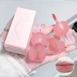 Матова помада для губ: Cute Bunny Lipgloss з довготривалою кольоровою формулою
