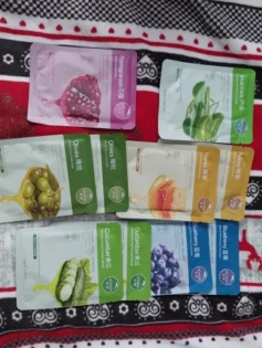Маска обличчя 10pcs - натуральний догляд за шкірою обличчя з алое photo review