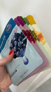 Маска обличчя 10pcs - натуральний догляд за шкірою обличчя з алое photo review