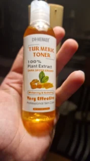 Вітамінний тонер для обличчя: 3pcs Whitening Turmeric Toner для яскравого сяйва photo review