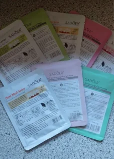 Маска обличчя 10pcs - натуральний догляд за шкірою обличчя з алое photo review