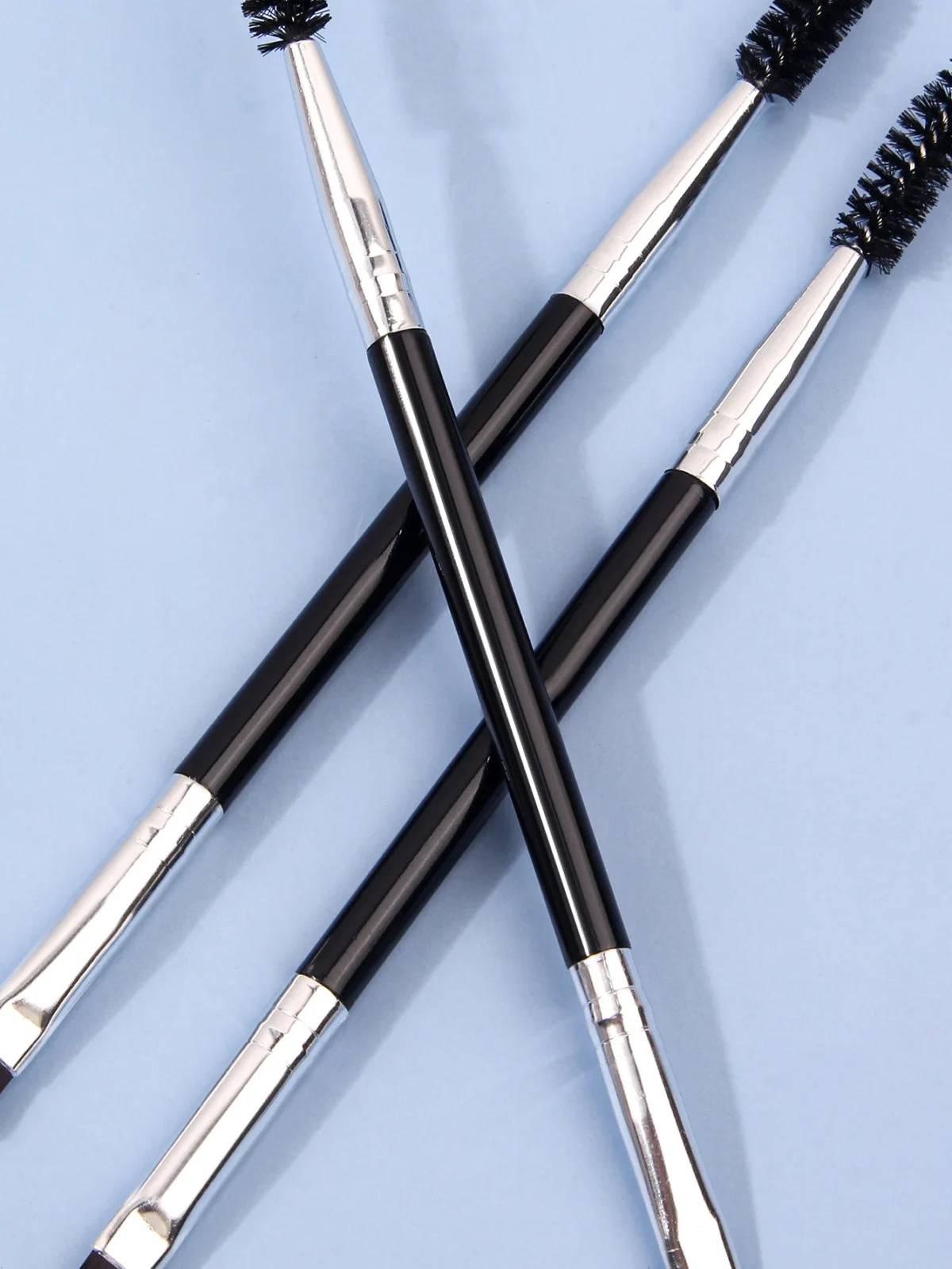 3PCS professional single double end angle eyebrow eyelash makeup brush high quality eyebrow pencil eyeliner brush - Image 6