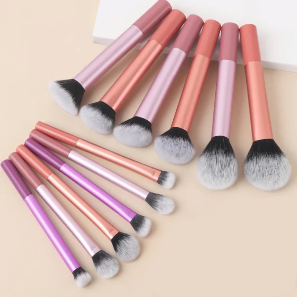 Кисті для макіяжу: 12pcs Makeup Brush Kit для бездоганного вигляду