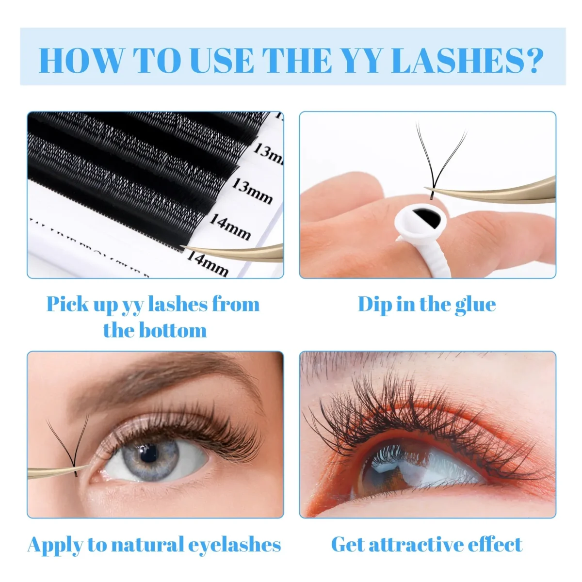 YY Shape Лаш Екстеншн для Об'єму Бровей - Gemerry - Зображення 5