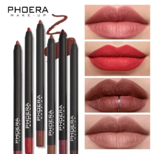 Ліплайнер для губ: 13 кольорів водостійкий косметичний олівець