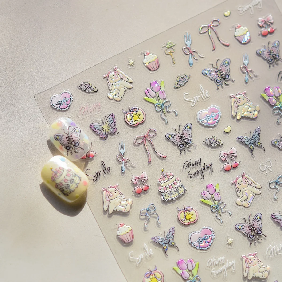 Наклейки для нігтів з милими тваринами – ваші найкращі манікюрні декоративні рішення - Зображення 2