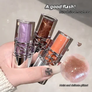 Gege Bear: Блискучий Губний Бальзам для Чарівних Уст