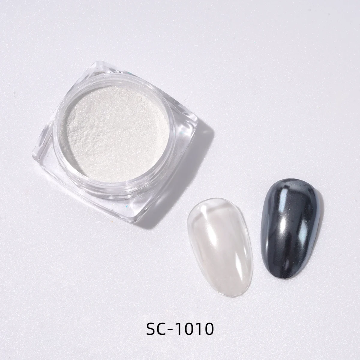 HNDO Білий перловий порошок: яскравий манікюр без зусиль - Зображення 6