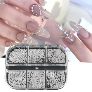 Caviar Nail Beads - Стильні декоративні елементи для манікюру