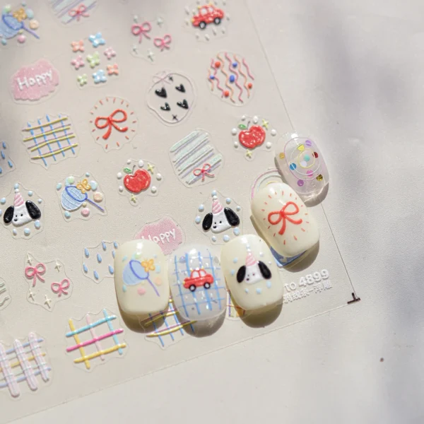 Наклейки для нігтів з милими тваринами – ваші найкращі манікюрні декоративні рішення