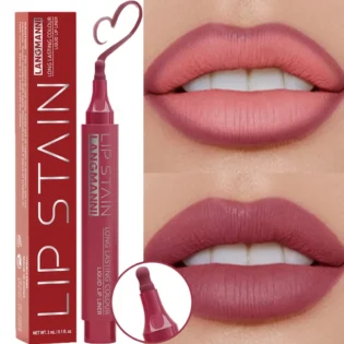Лінійка для губ 6 кольорів: довговічний матовий макіяж