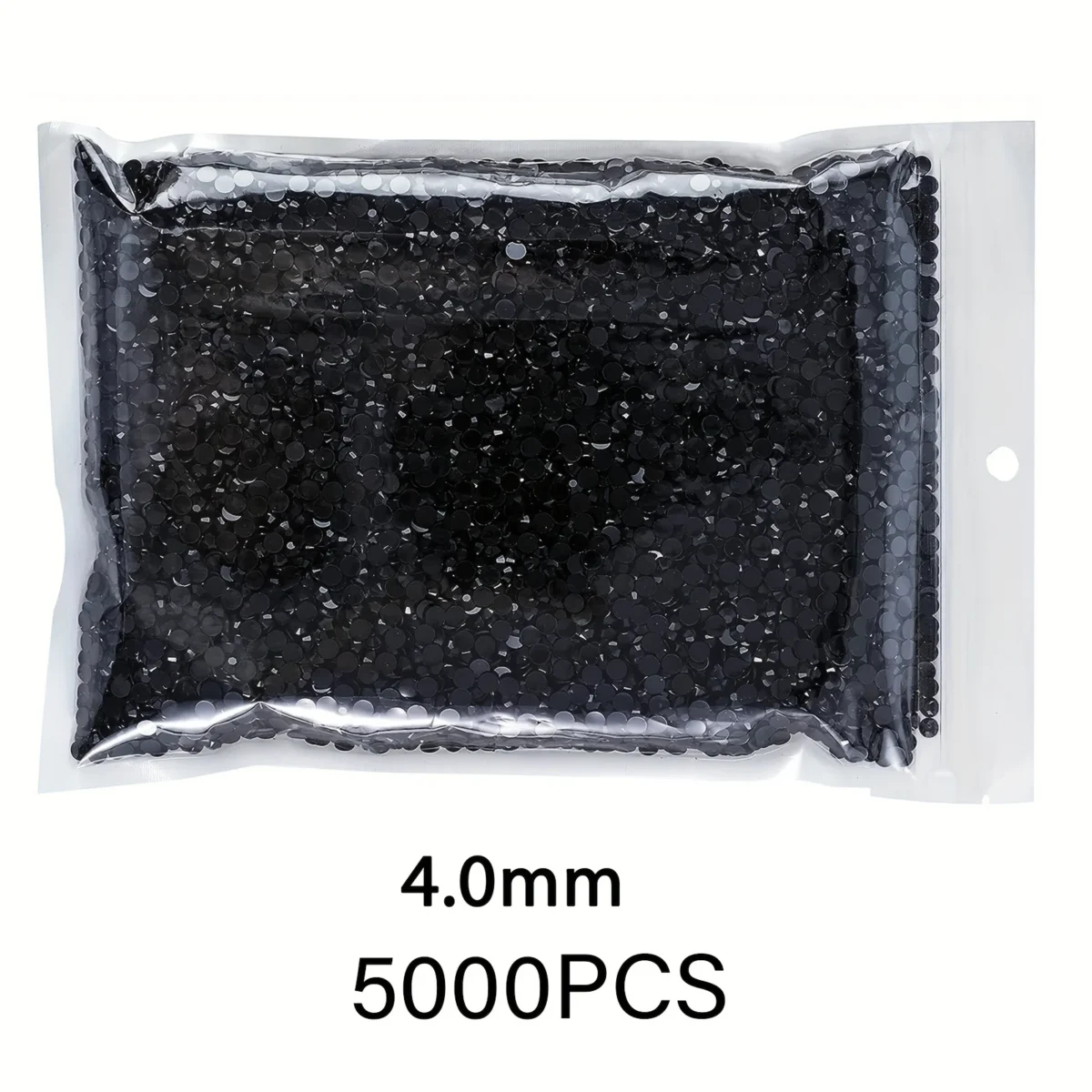 5000pcs Чорні Різнобарвні Стрази для DIY - Відкрийте Нові Можливості! - Зображення 5