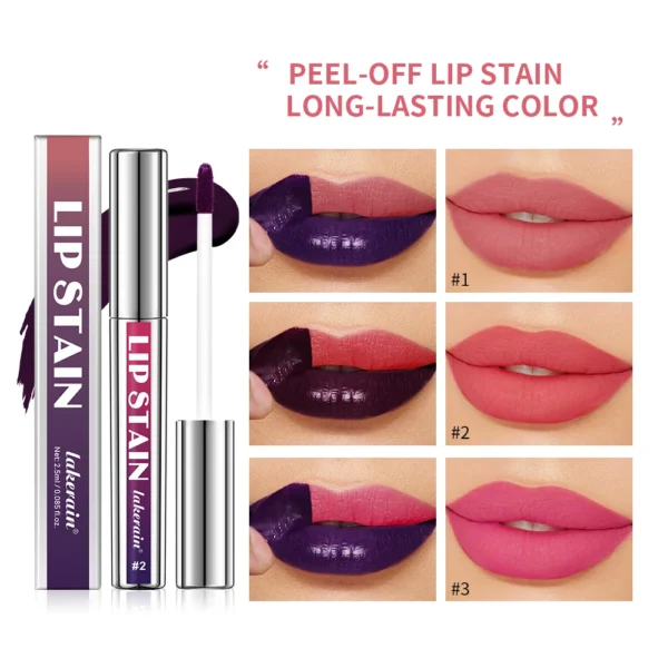 Peel Off Lip Stain - Довготривалий та Водостійкий Блеск для Губ