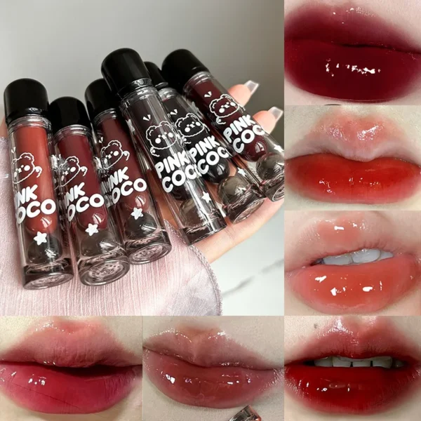 PINKCOCO Doodle Mirror Lip Glaze — Яскравий Глянець для Губ