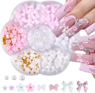 3D Bowknot Nail Art Decorations - Стильний вибір для вашого манікюру