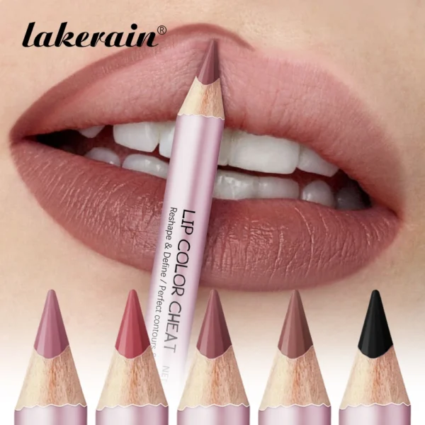 Водостійкий Матовий Олівець для Губ: Ідеальний Контур для Чарівних Губ