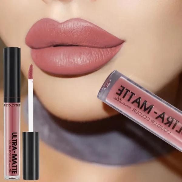 Матова помада для губ 12 кольорів - Ідеальний вибір для тривалого макіяжу!