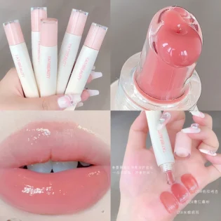 TATIBEAUTY Lip Jelly Essence - Гідратуючий блиск для губ Tender Pink