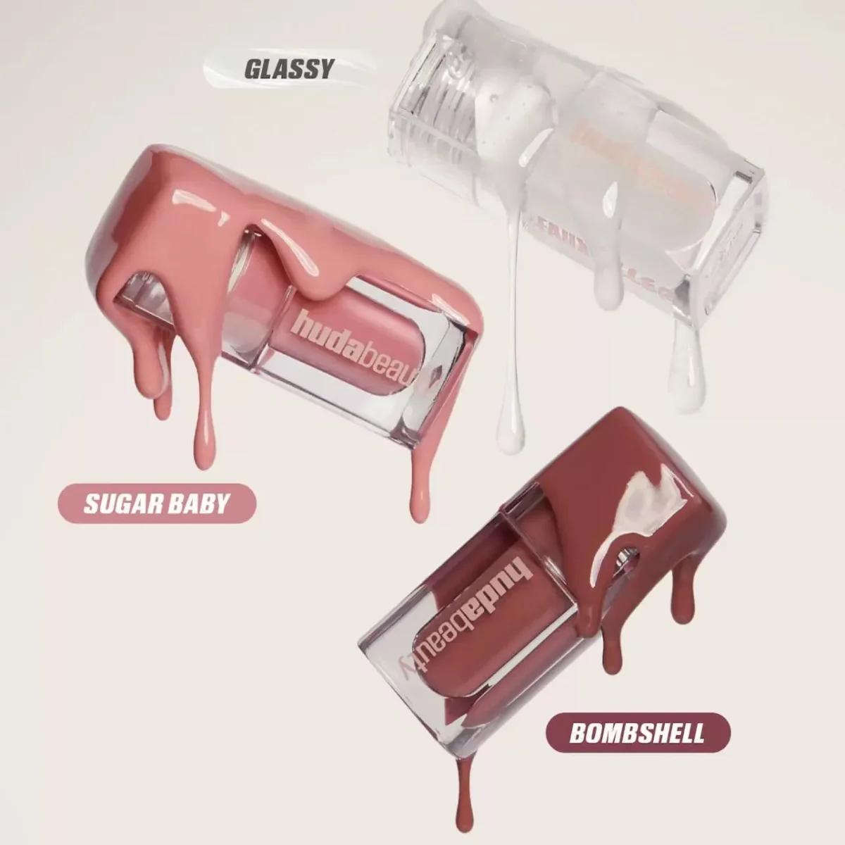 Huda Beauty - Тонізуючий та зволожуючий глікер для губ - Зображення 6