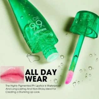 Natural Aloe Lipstick - довго тривала та зволожуюча помада