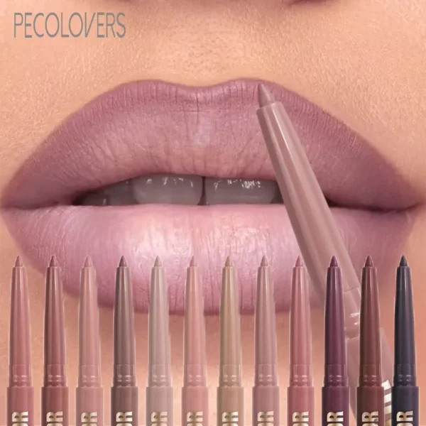 Matte Lip Liner Pen - Довговічний, Водостійкий та Зволожуючий