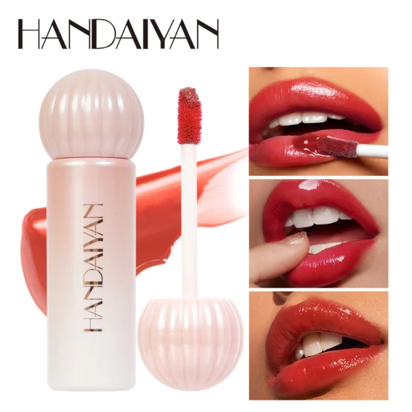 HANDAIYAN Moisture Lip Gloss Long Lasting Waterproof Lipstick Non Stick Cup Korean Cosmetics Makeup For Women Beauty Gifts