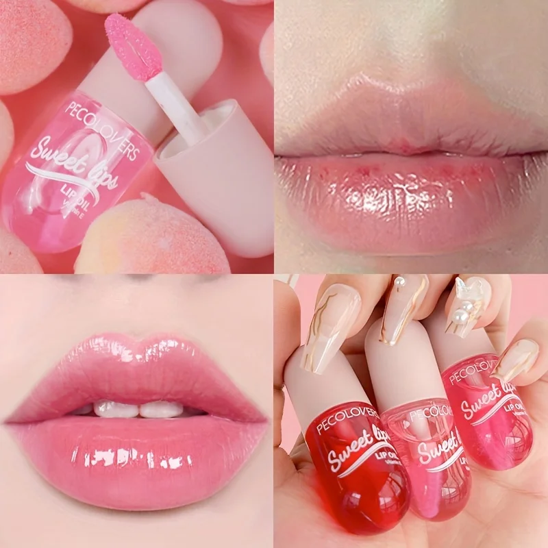Kf S7765be89933743ae883a7fb631fbcbc8K Crystal Glossy Lip Glaze Mirror Cute Lip Gloss Waterproof Transparent Nude Liquid Lipstick Lip Girls Makeup Korean Makeup - Зображення 1