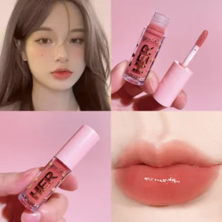 Water Light Lip Gloss Moisturizing Lipstick Jelly Mirror Lip Glaze Crystal Clear Hydrating Lip Plumping Gloss Korean Makeup