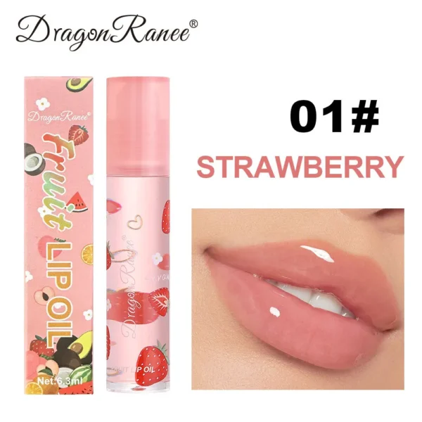Crystal Jelly Moisturizing Lip Oil Plumping Lip Gloss Care of the Lips Makeup Lip Balm Lasting Liquid Lipstick Korean Cosmetics