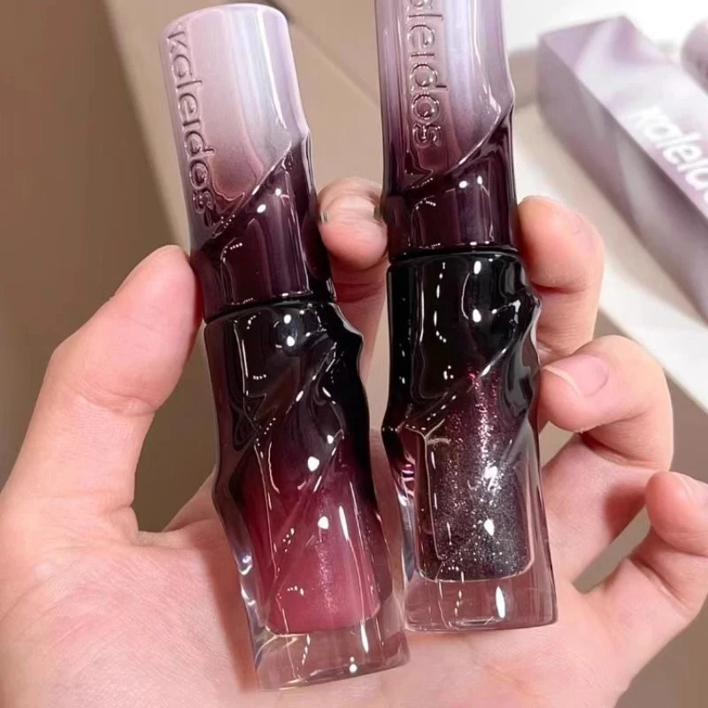 Kf Sc552f14a8bf74feb9dc0b21413e7c379e Kaleidos Lip Gloss Nude Mirror Lip Tint Korean Plumping Lip Oil,Hydrating Shimmer Transparent Glitter Shine Lipstick Tinted - Зображення 1