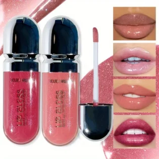 Radiant Korean Lip Gloss - Intense Color, Nude, Pink & Red Shades，Hydrating Moisture, Waterproof - Valentines Day Perfect Gift