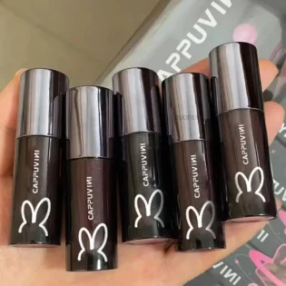 Korean Velvet Lip Glaze Waterproof Matte Lipgloss Sexy Red Liquid Lipstick Long-Lasting Moisturizing Natural-Nude Lips Makeup