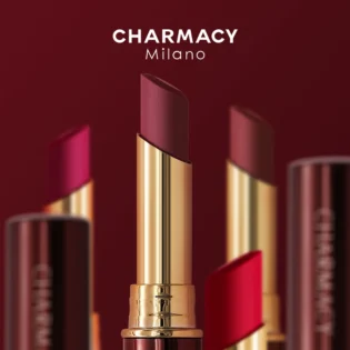 Водостійка оксамитова помада CHARMACY - яскраві кольори для бездоганного макіяжу