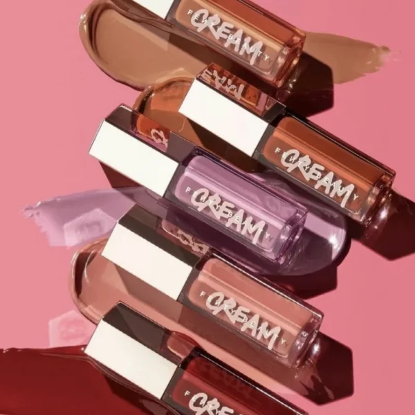 Fashion Fenty Beauty Lip Glaze Moisten Shine Glitter Lip Plumper Makeup For Beginner Liquid Lipstick Female Makeup Cosmetics