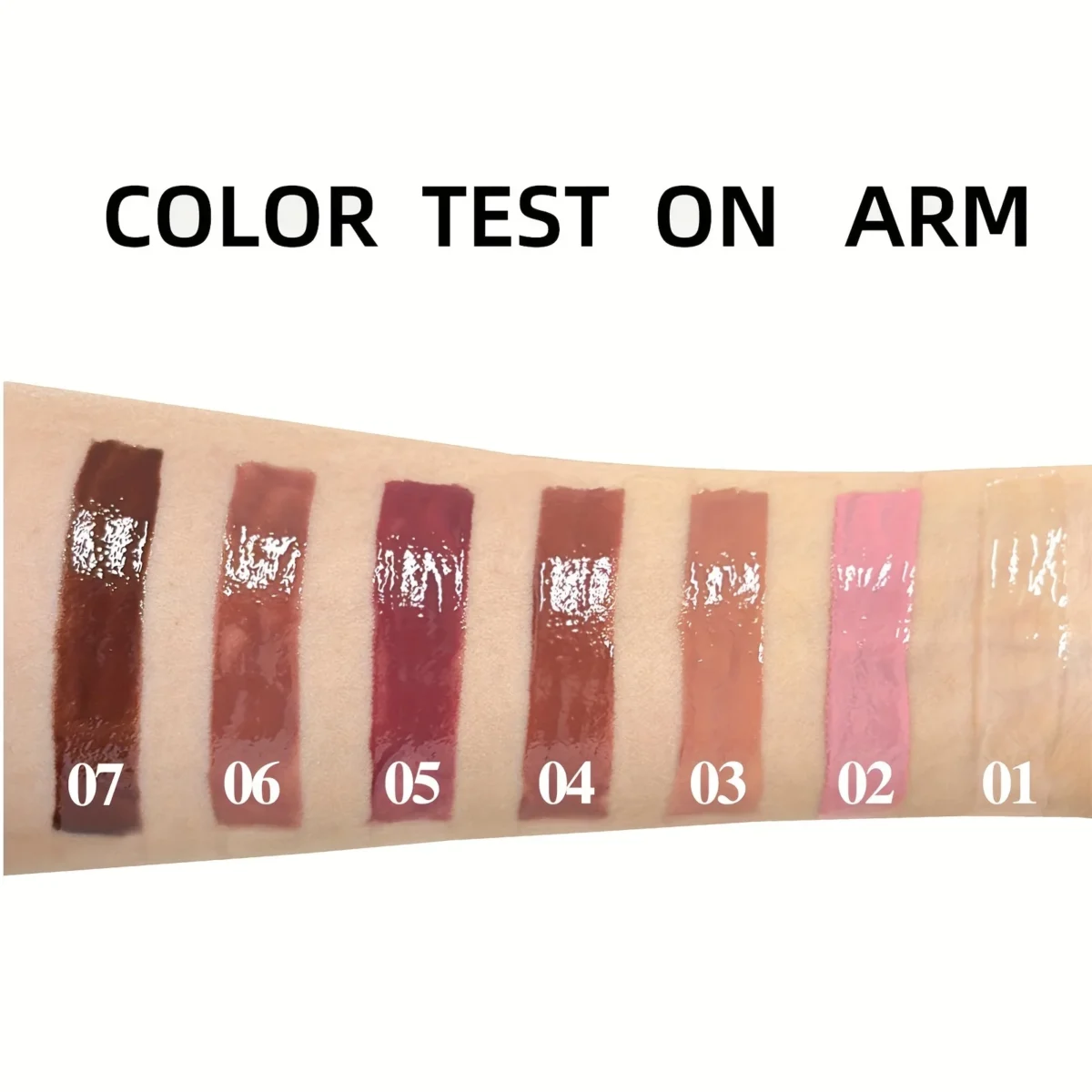 Hydrating Crystal Lip Oil - Plumping & Moisturizing Gloss with Tinted Shades for All Skin Types - Зображення 6