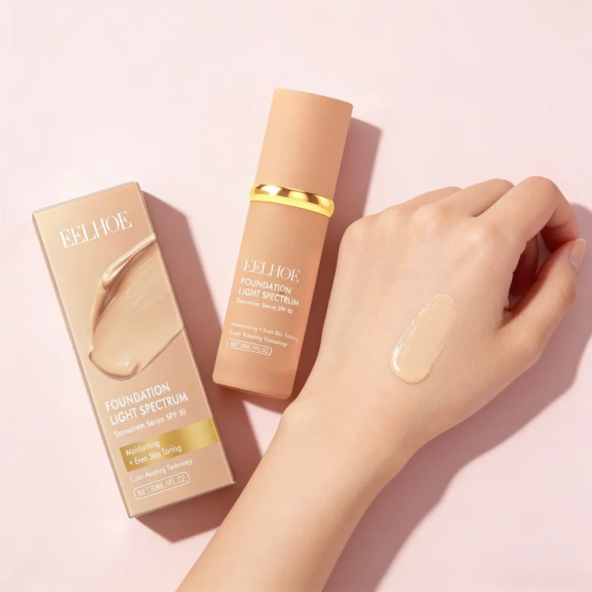 Color Changing Foundation Liquid з SPF 50 - Ідеальний вибір для вашої шкіри
