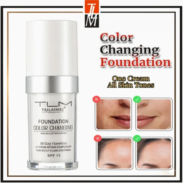 Color Changing Foundation - TLM TAILAIMEI F054-B для бездоганного макіяжу